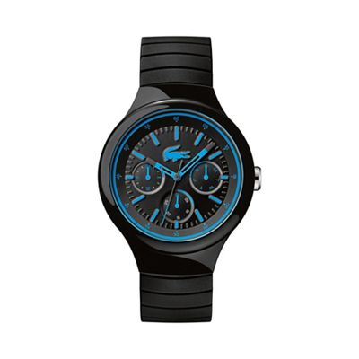 Unisex black and blue 'Borneo' watch 2010869